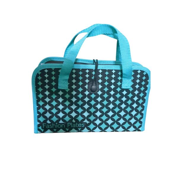 Kahootz Fashion Plates Kit Play Set Travel Carrying Case - Picture 3 of 3